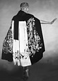 Evening cape, Myrbor (French, 1922–1936), silk, metal, French